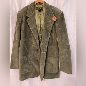 Eddie Bauer men’s corduroy blazer w/ elbow pads